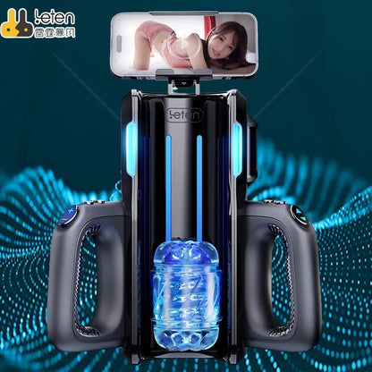 Leten THRUSTING-PRO Thrusting High Speed Male Masturbator Machine Automatic Telescopic Vagina Masturbation Cup Sex Toy For Men - Love Dolls 4U